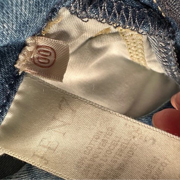 Jen 7 By 7 for all Mankind Cropped Wide Leg Jeans Size 00 - Picture 11 of 11